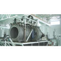 Double-wall corrugated pipe single-screw co-extrusion